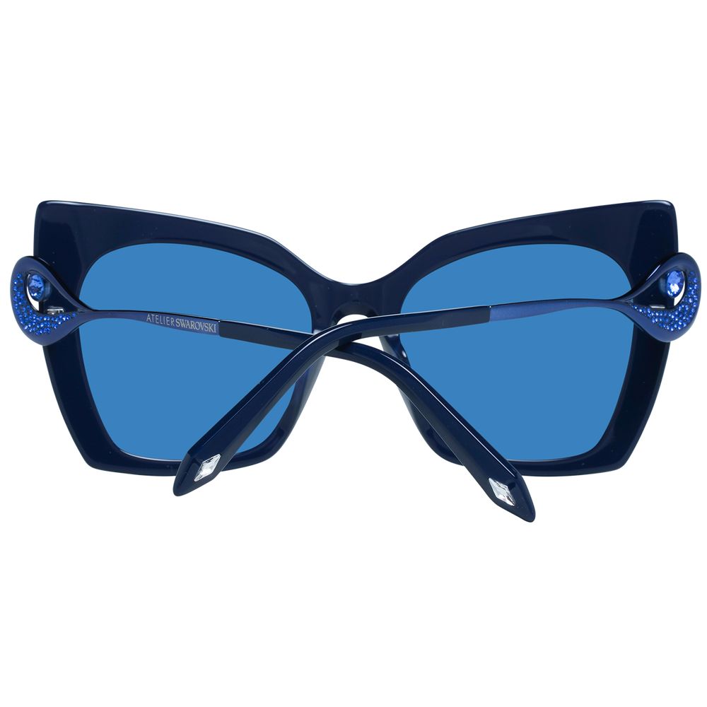 Atelier Swarovski Blaue Frauen Sonnenbrille