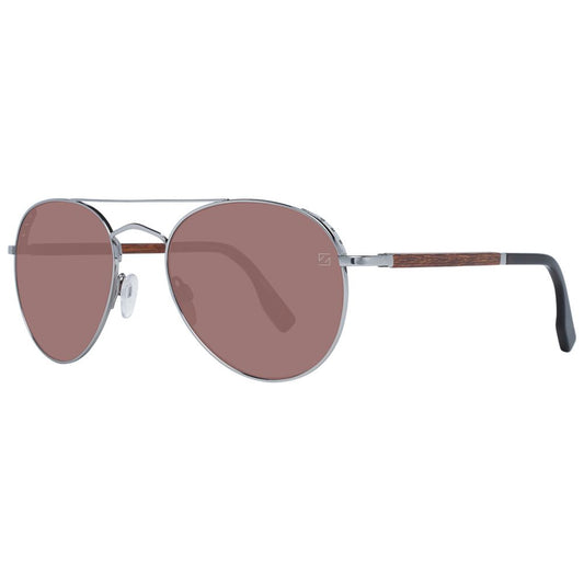 Zegna Couture Graue Männer-Sonnenbrille