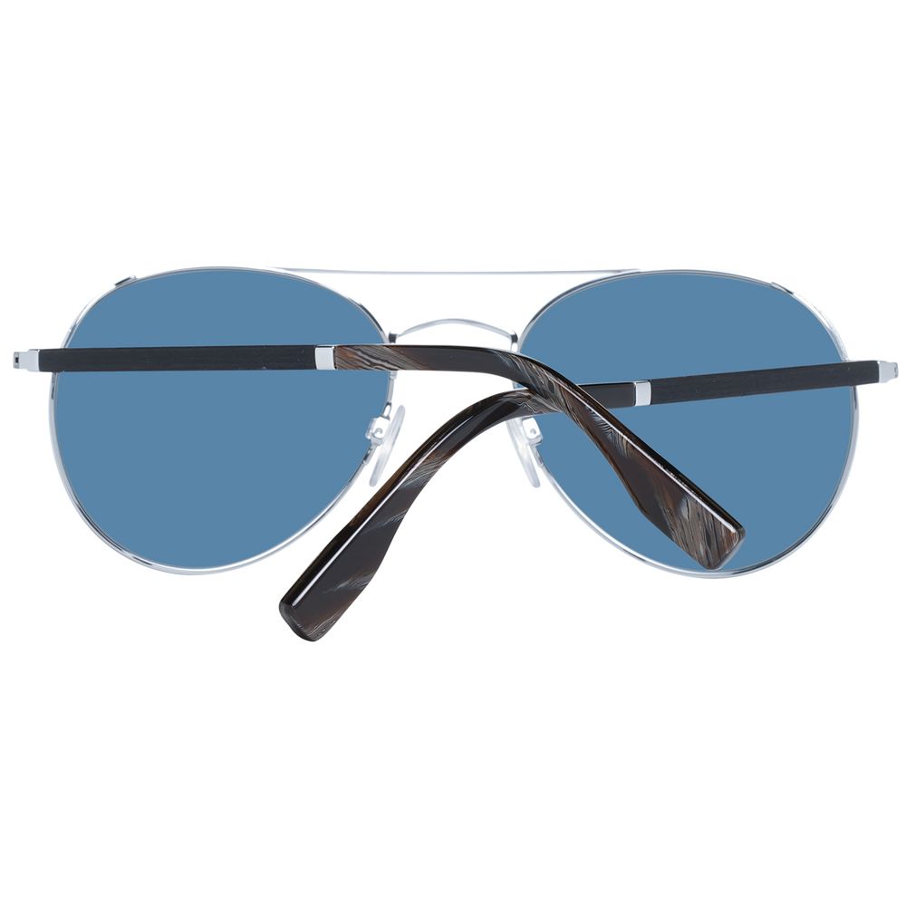 Zegna Couture Silberne Männer-Sonnenbrille