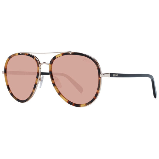 Emilio Pucci Braune Frauen Sonnenbrille