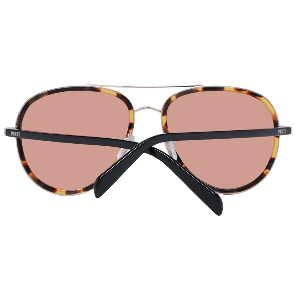 Emilio Pucci Braune Frauen Sonnenbrille