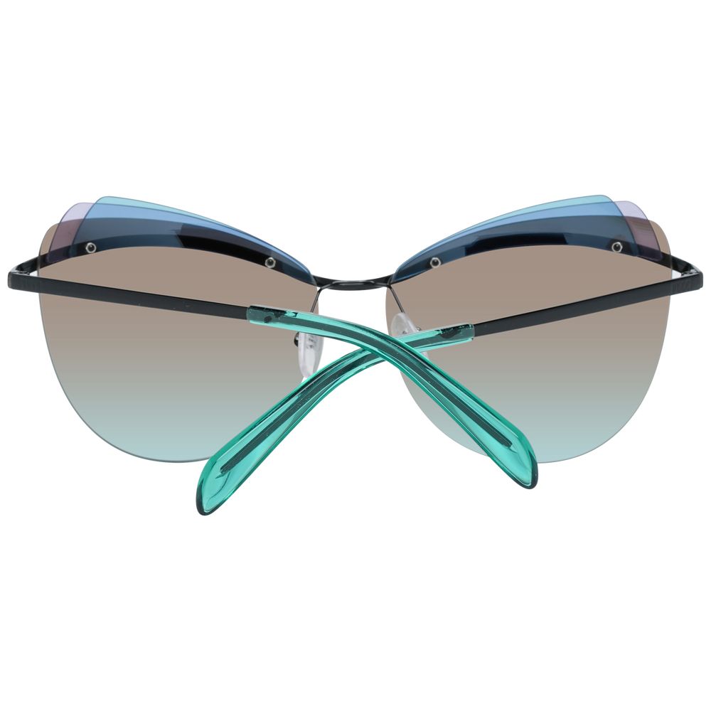 Emilio Pucci Grüne Frauen-Sonnenbrille