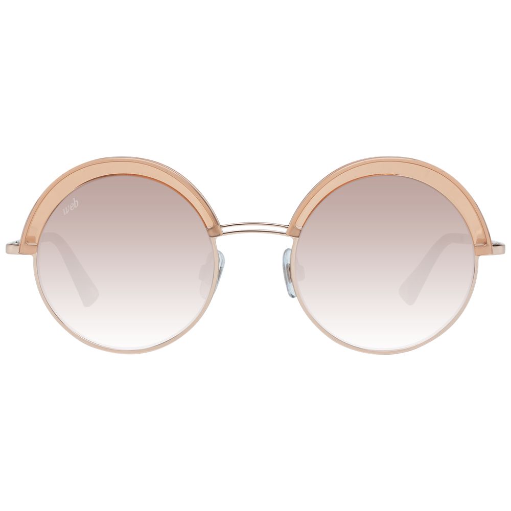 Web Rose Gold Frauen Sonnenbrille