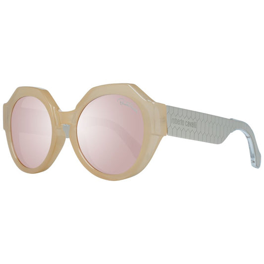 Roberto Cavalli Creme Frauen Sonnenbrille