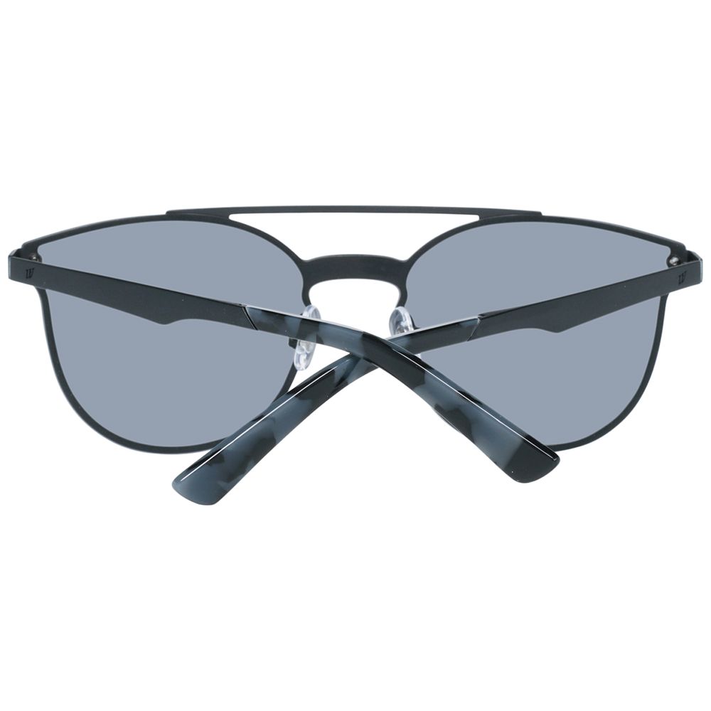 Web Schwarze Unisex-Sonnenbrille