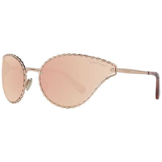 Roberto Cavalli Rose Gold Frauen Sonnenbrille