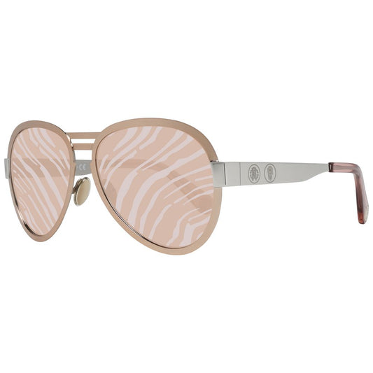 Roberto Cavalli Rose Gold Frauen Sonnenbrille