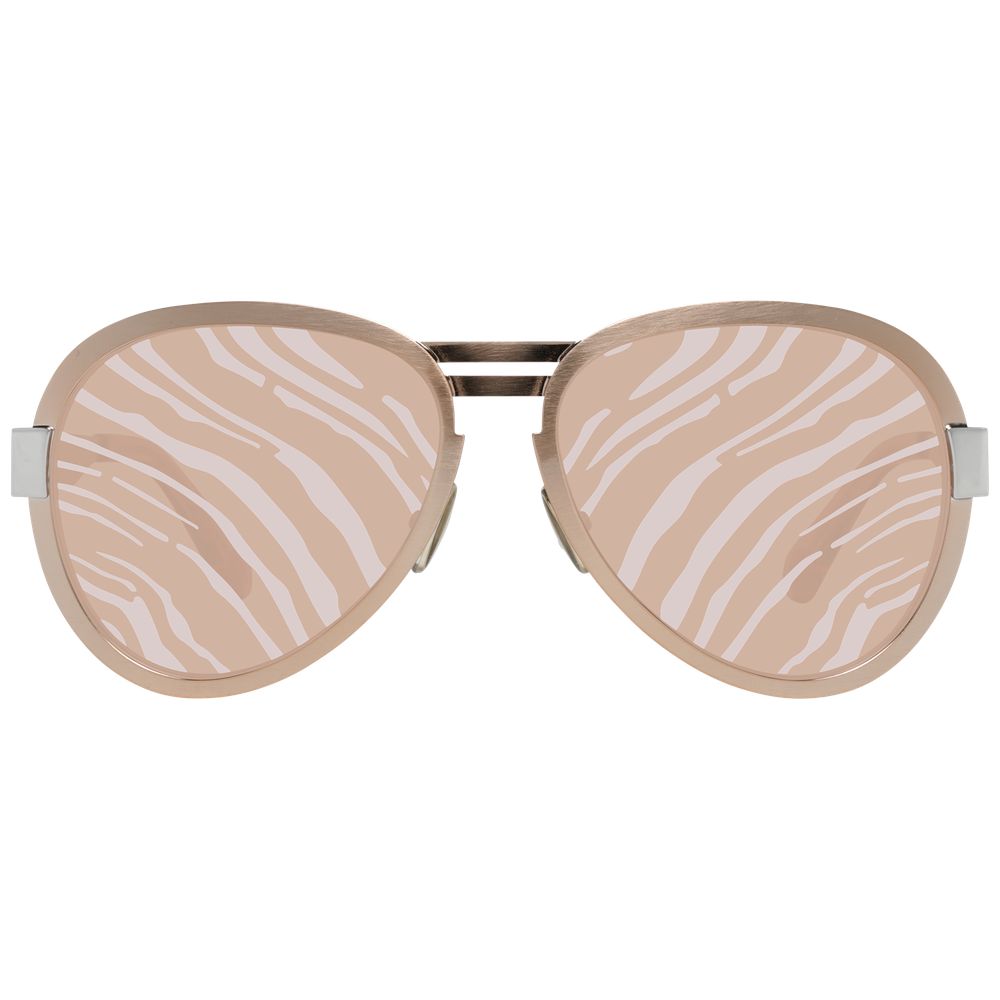 Roberto Cavalli Rose Gold Frauen Sonnenbrille