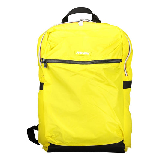 K-WAY Gelber Polyester-Rucksack