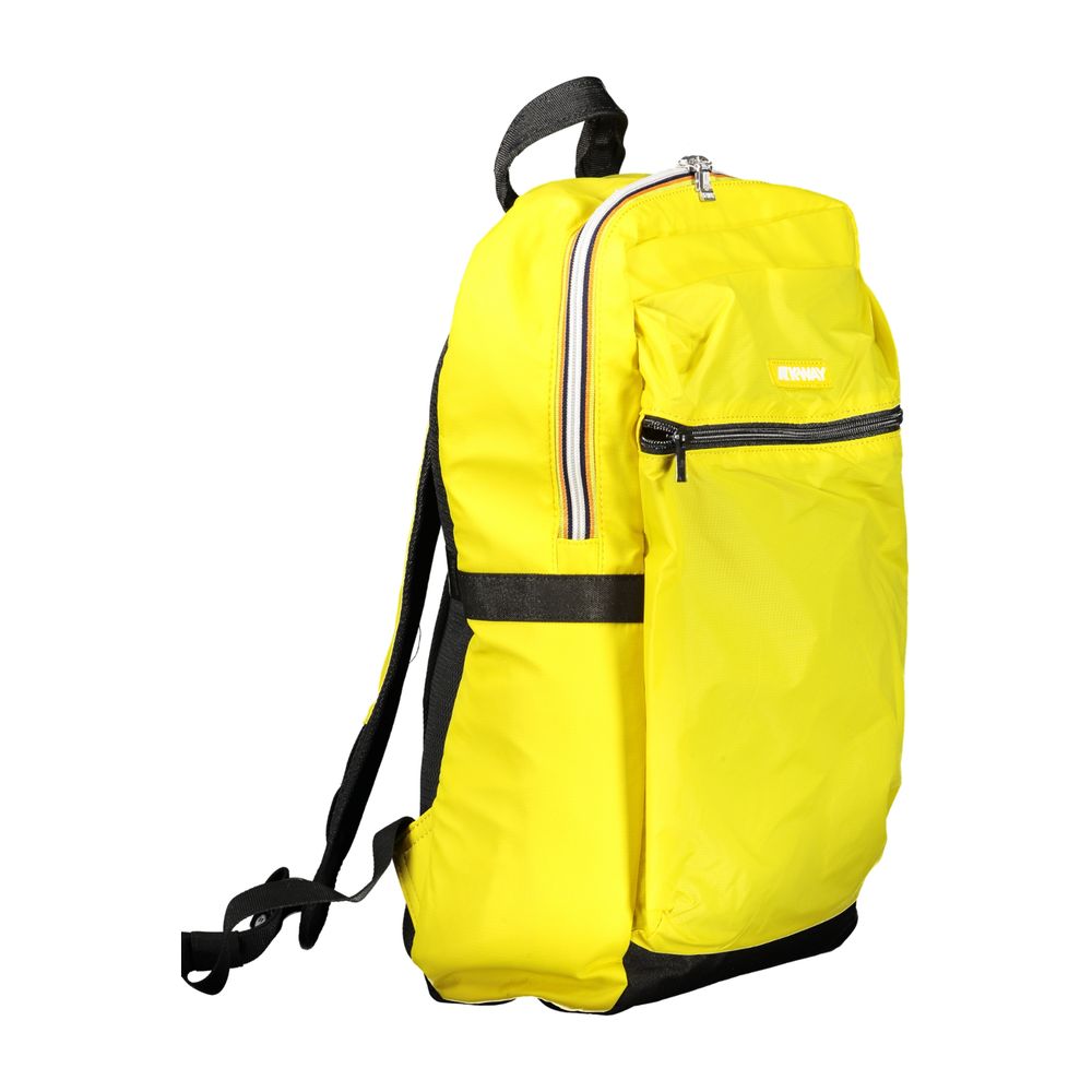 K-WAY Gelber Polyester-Rucksack