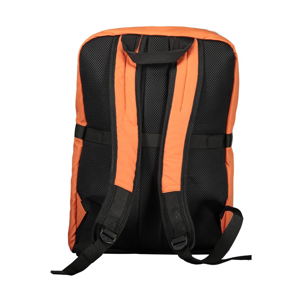 K-WAY Orangefarbener Polyester-Rucksack