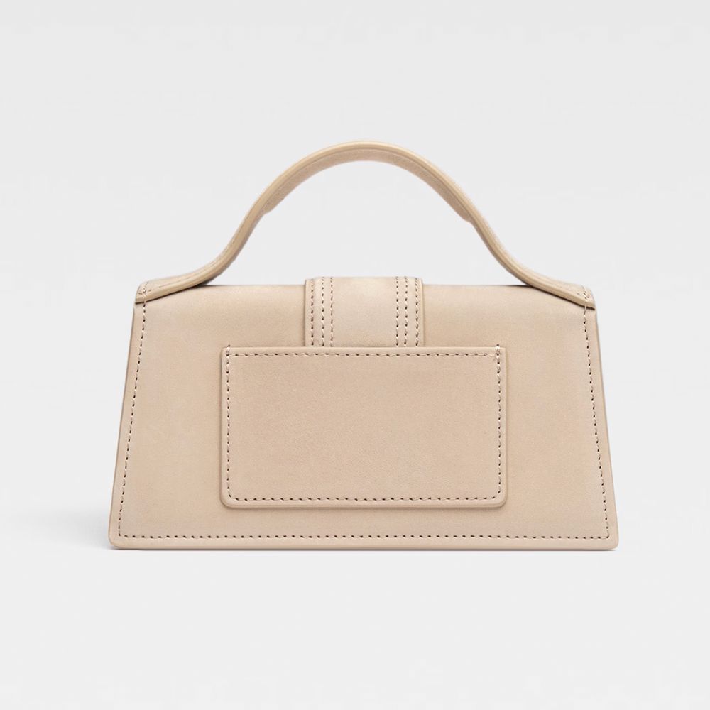 Jacquemus Beige Leder Crossbody Tasche