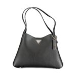 Guess Jeans Schwarze Polyethylen-Handtasche