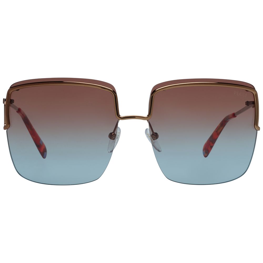 Emilio Pucci Bronze Frauen Sonnenbrille