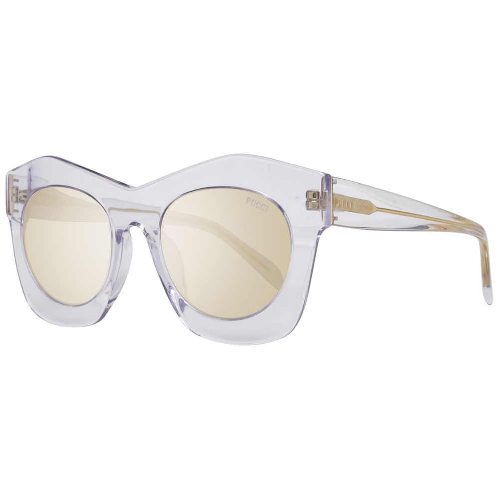 Emilio Pucci Transparente Frauen-Sonnenbrille