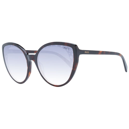 Emilio Pucci Braune Frauen Sonnenbrille