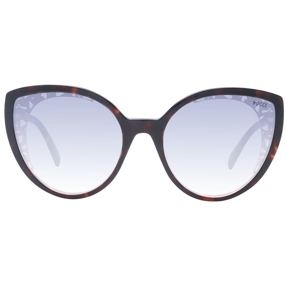 Emilio Pucci Braune Frauen Sonnenbrille