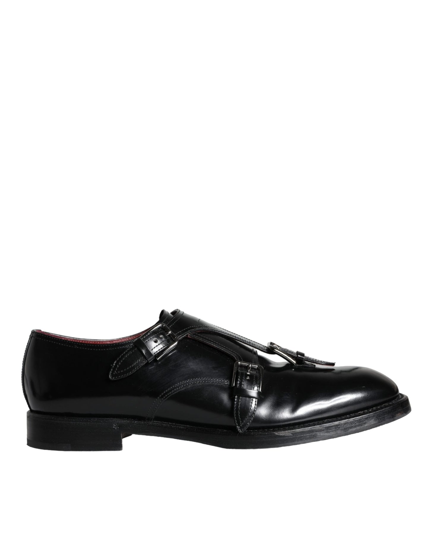 Dolce & Gabbana Schwarze Kalbsleder Männer formale Kleid Schuhe