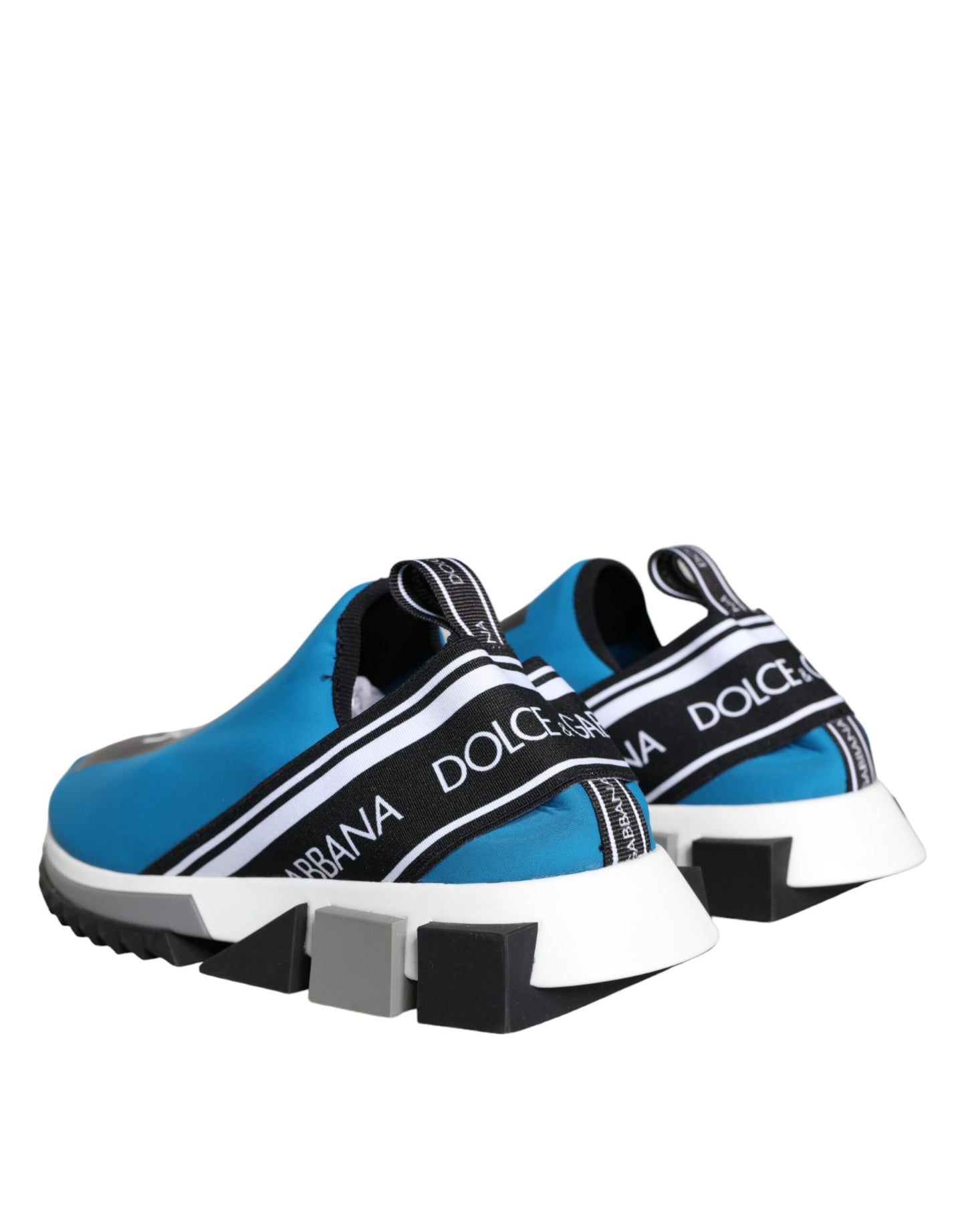 Dolce & Gabbana Blau Logo Low Top Sorrento Männer Turnschuhe Schuhe