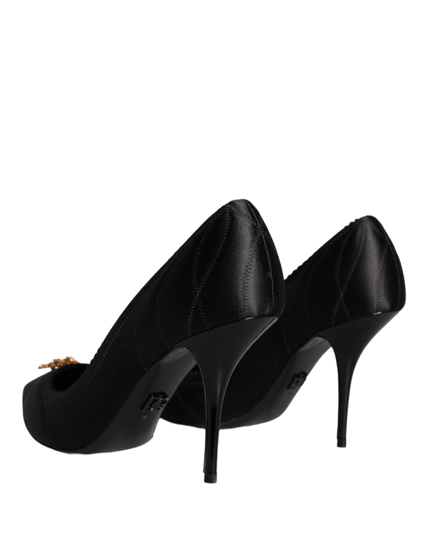 Dolce & Gabbana Schwarzes Herz DEVOTION Heels Pumps Schuhe