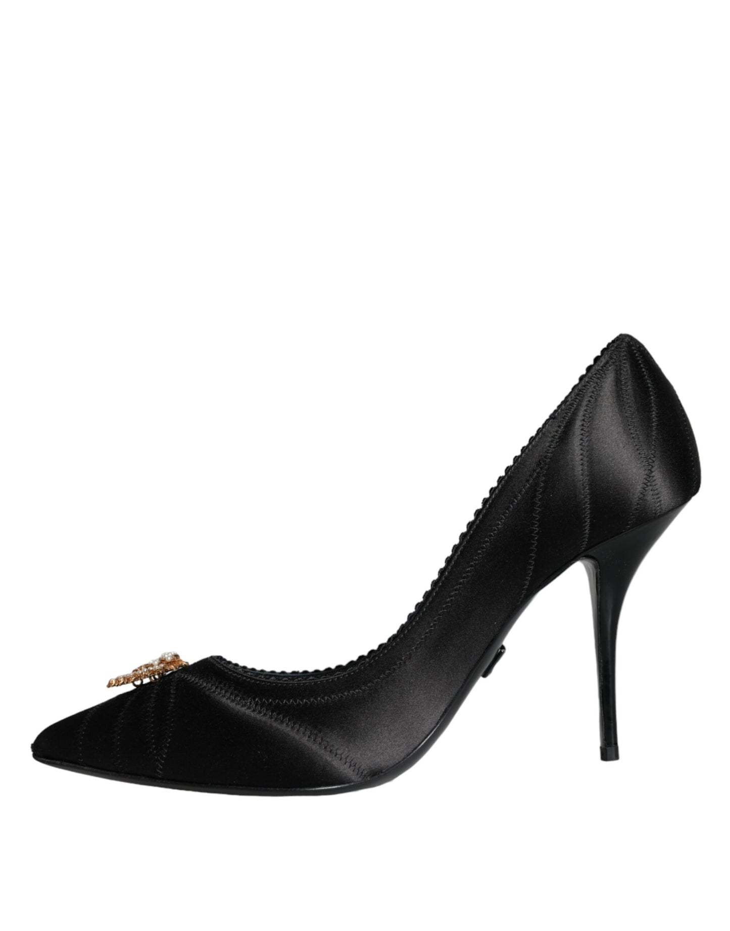 Dolce & Gabbana Schwarzes Herz DEVOTION Heels Pumps Schuhe