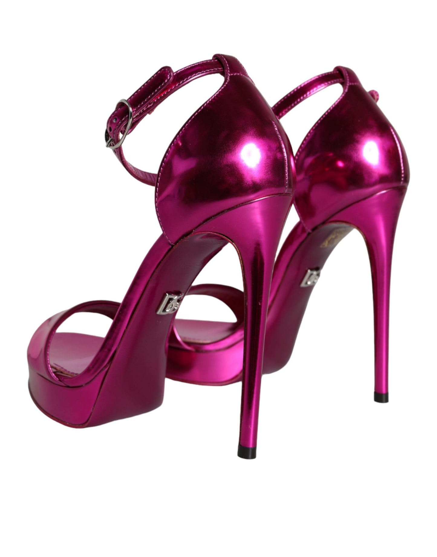 Dolce & Gabbana Fuchsia KEIRA Heels Riemchensandalen Schuhe