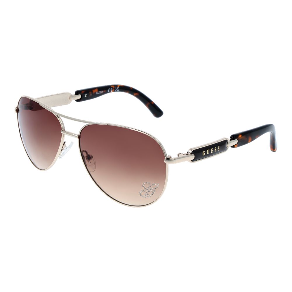 Guess Gold Frauen Sonnenbrille