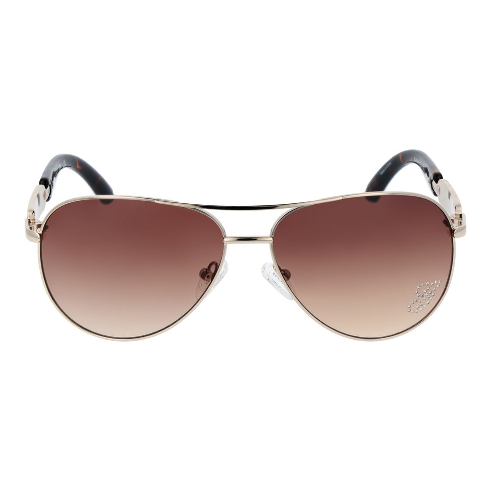 Guess Gold Frauen Sonnenbrille