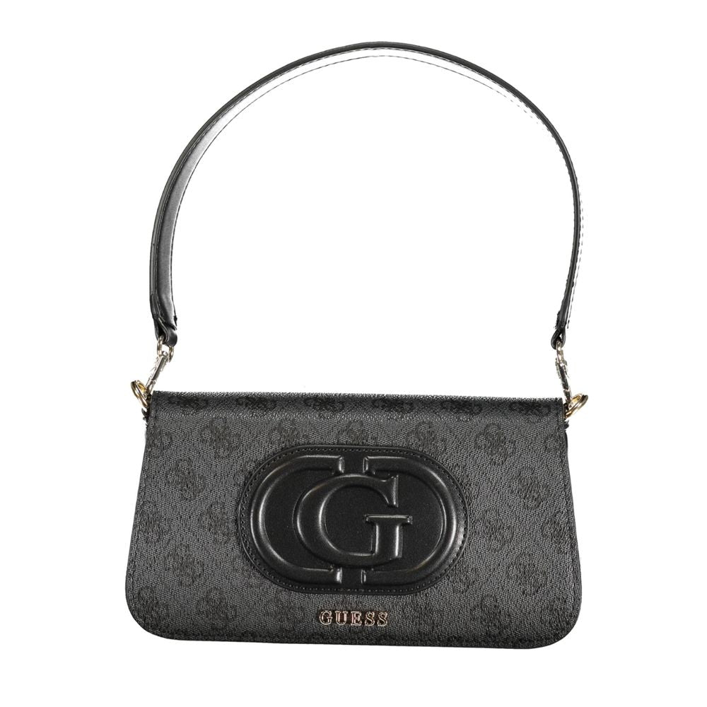 Guess Jeans Graue Polyethylen-Handtasche