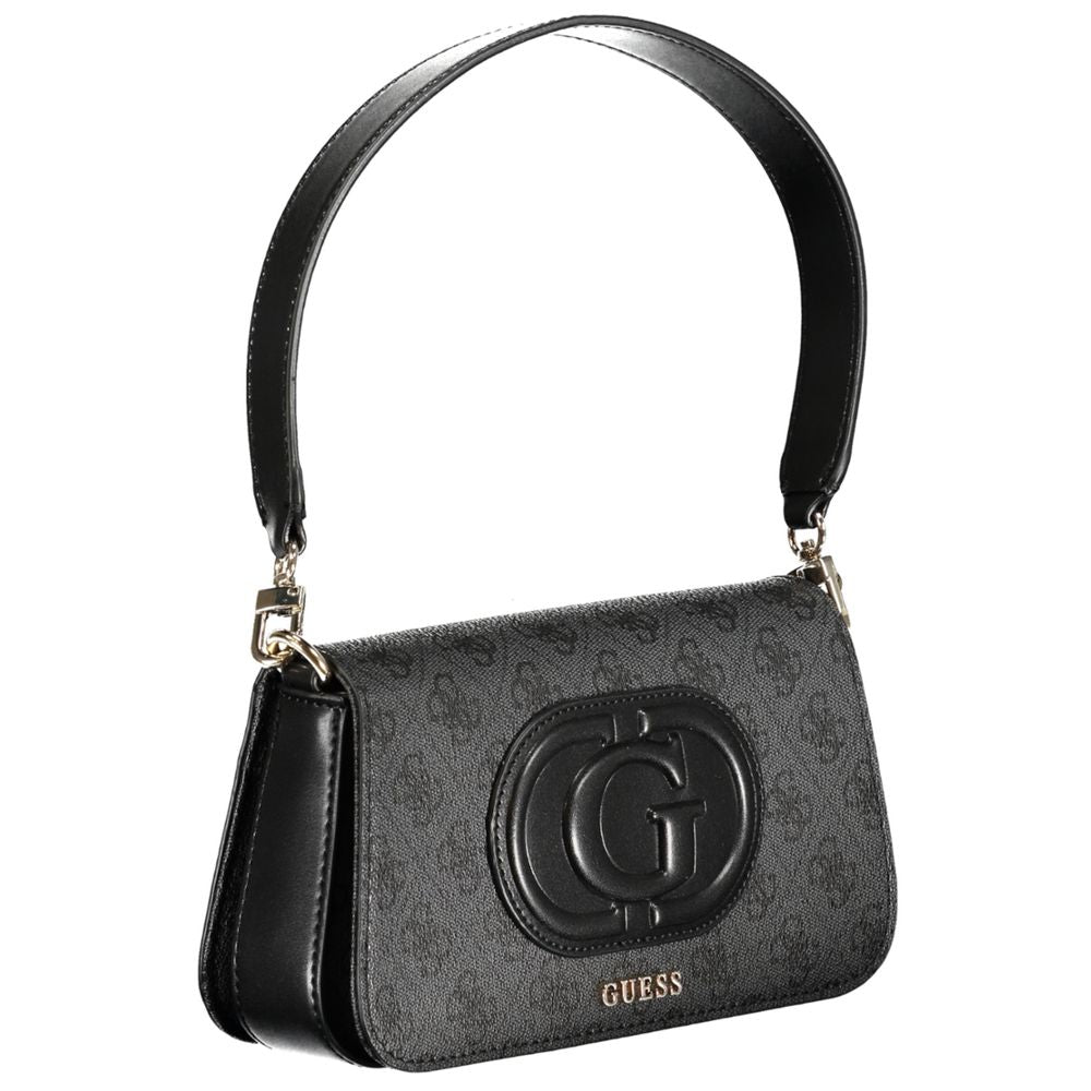 Guess Jeans Graue Polyethylen-Handtasche