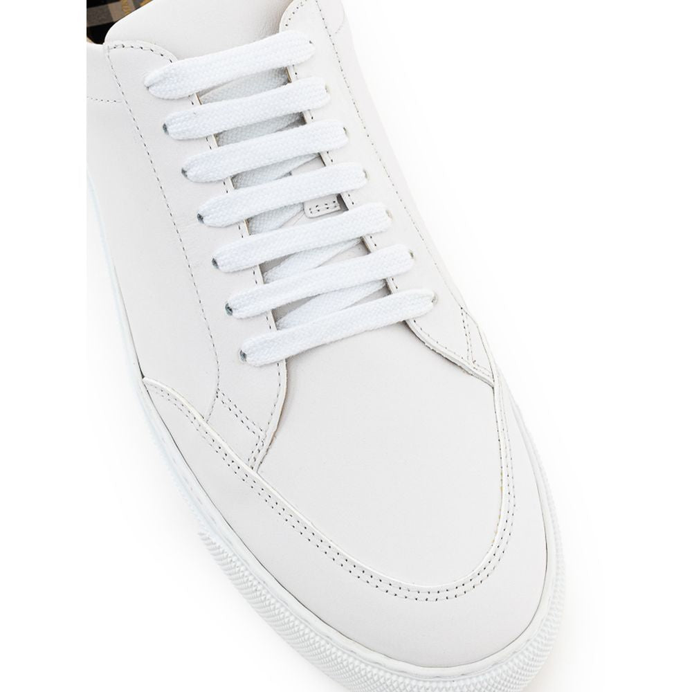 Burberry Weißes Leder Sneaker