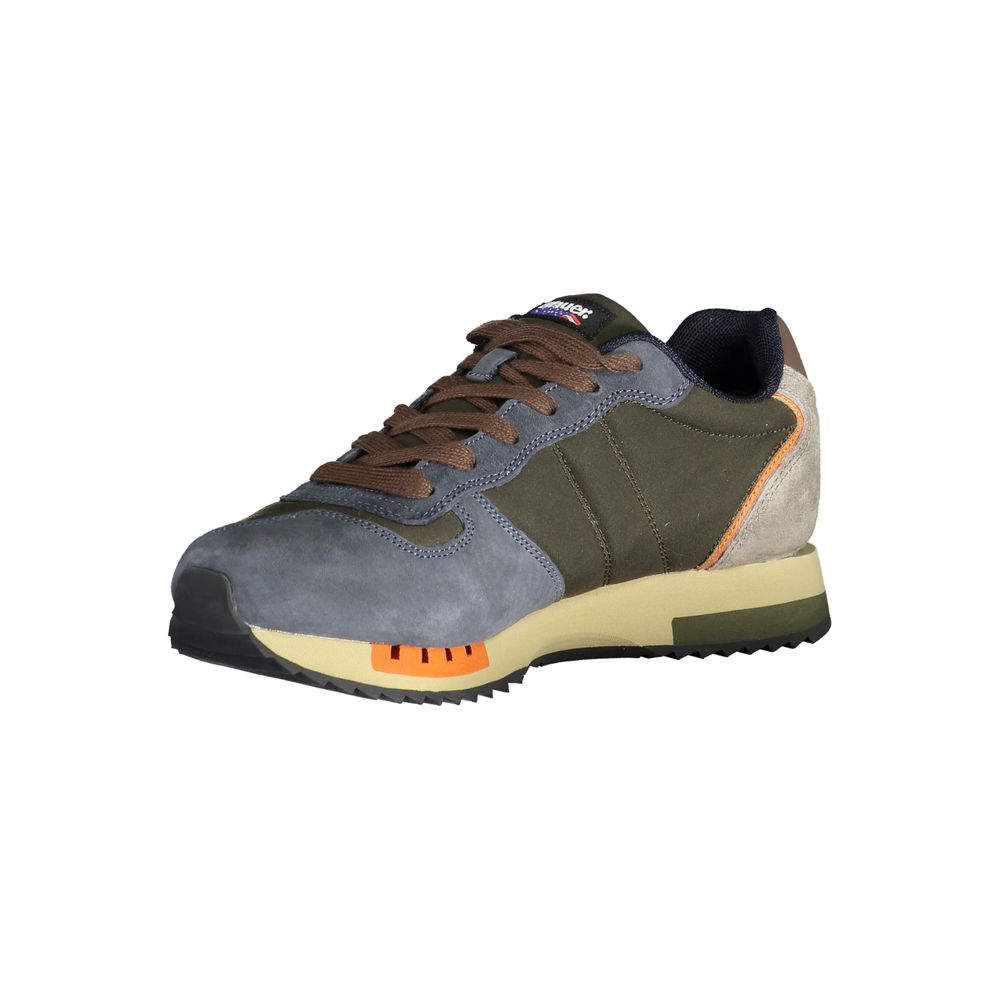 Blauer Polyester Sneaker