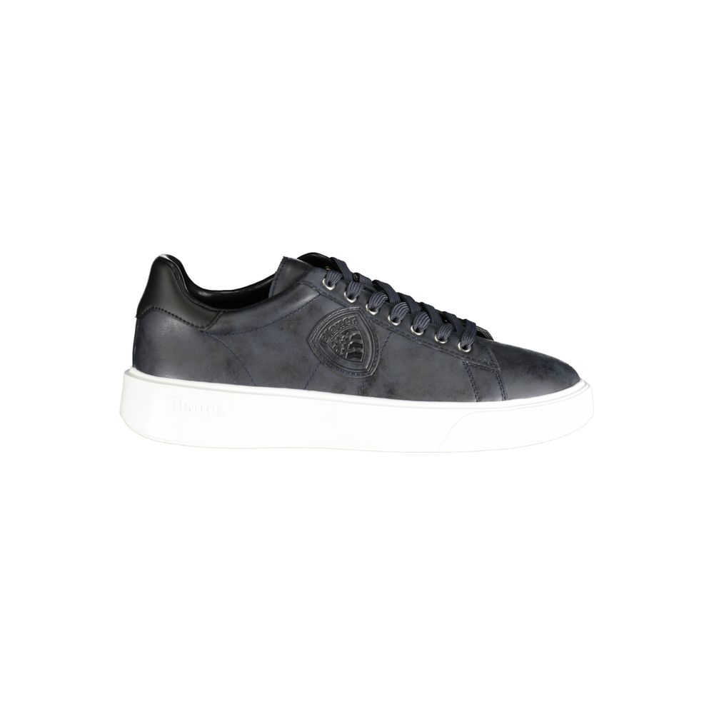 Blauer Polyester Sneaker