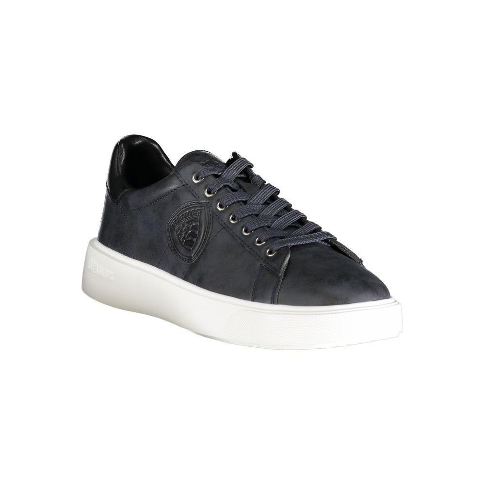 Blauer Polyester Sneaker