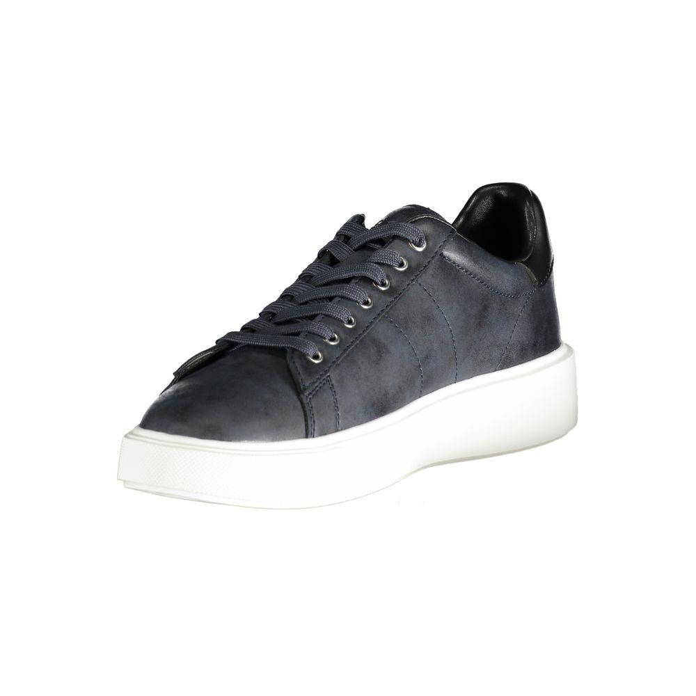 Blauer Polyester Sneaker