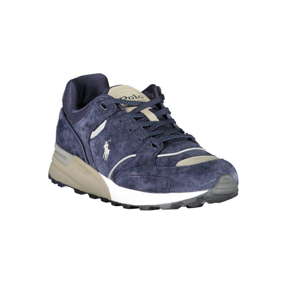 Ralph Lauren Blauer Polyester Sneaker