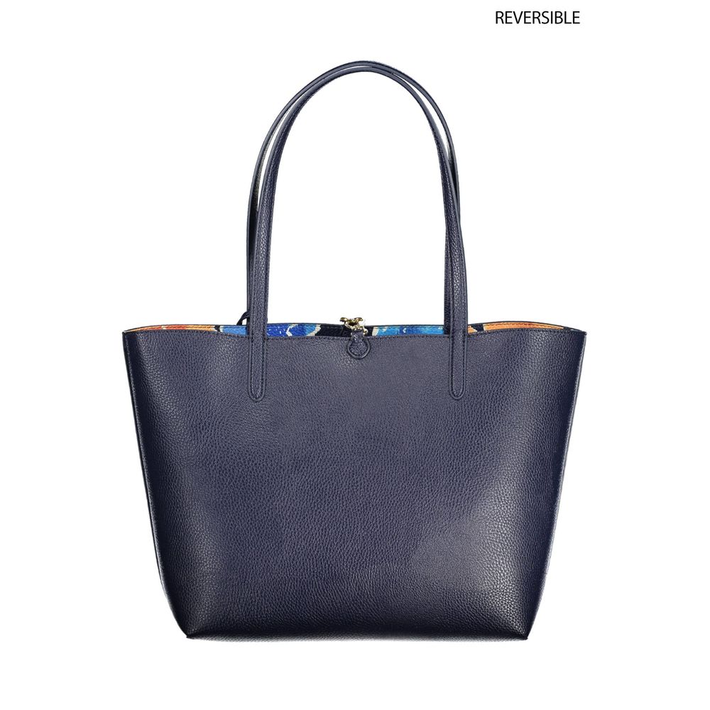 Ralph Lauren Blaue Polyethylen-Handtasche