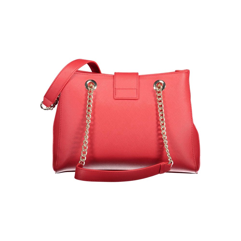 Valentino Bags Rote Polyethylen-Handtasche