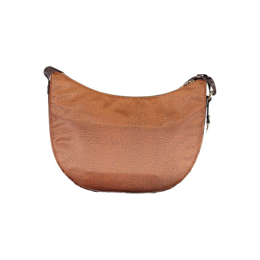 Borbonese Braune Polyester Handtasche