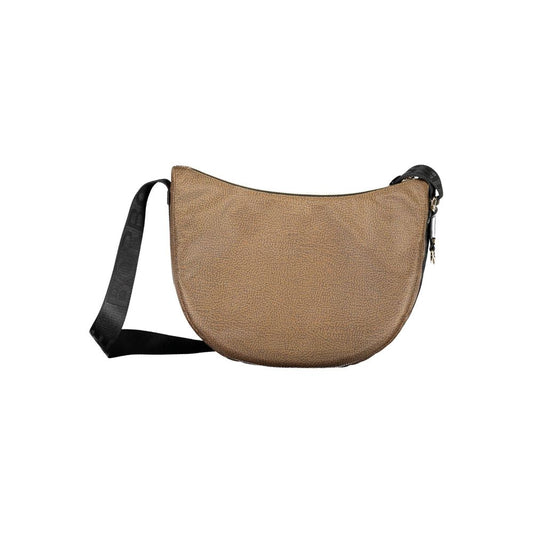 Borbonese Braune Polyester Handtasche