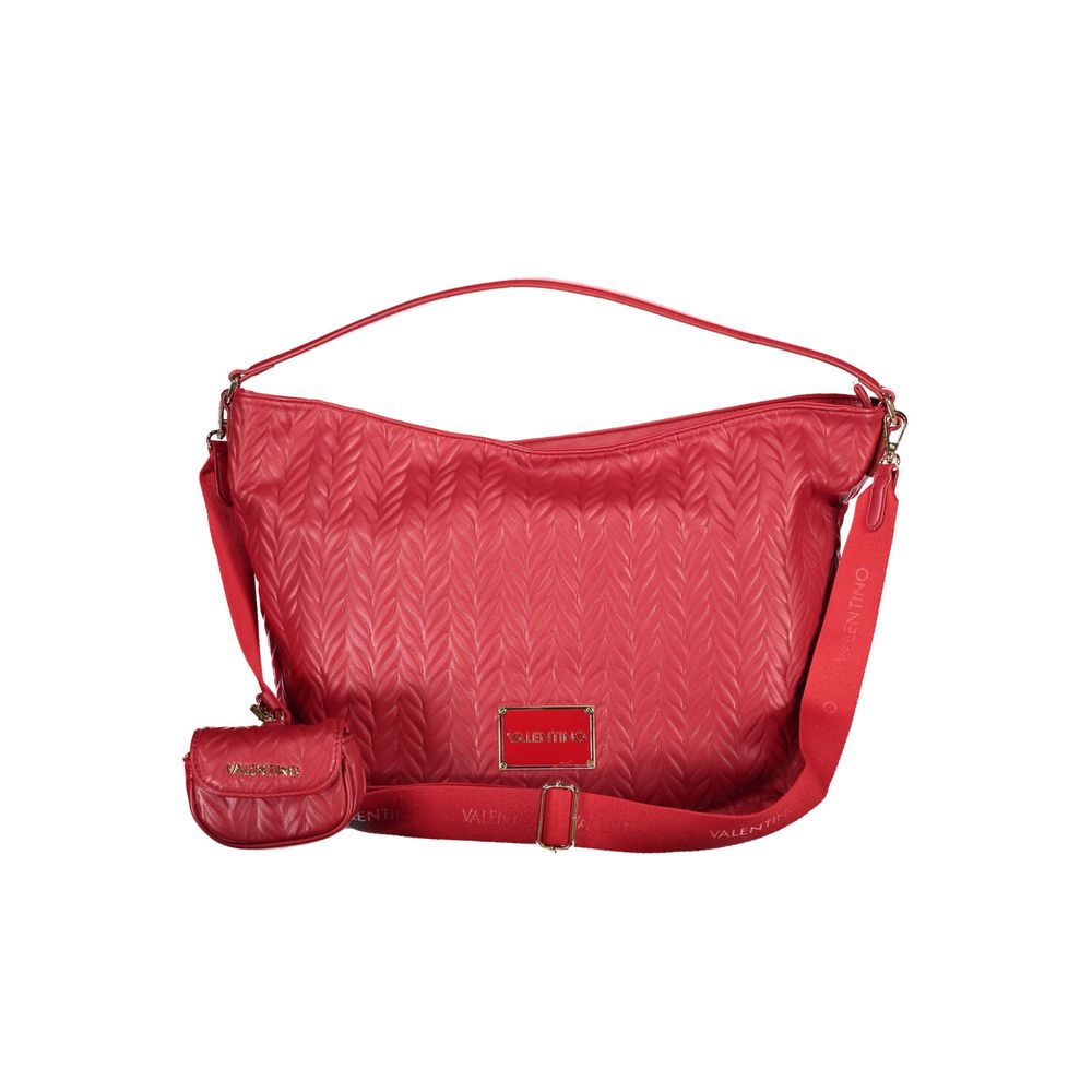 Valentino Bags Rote Polyethylen-Handtasche