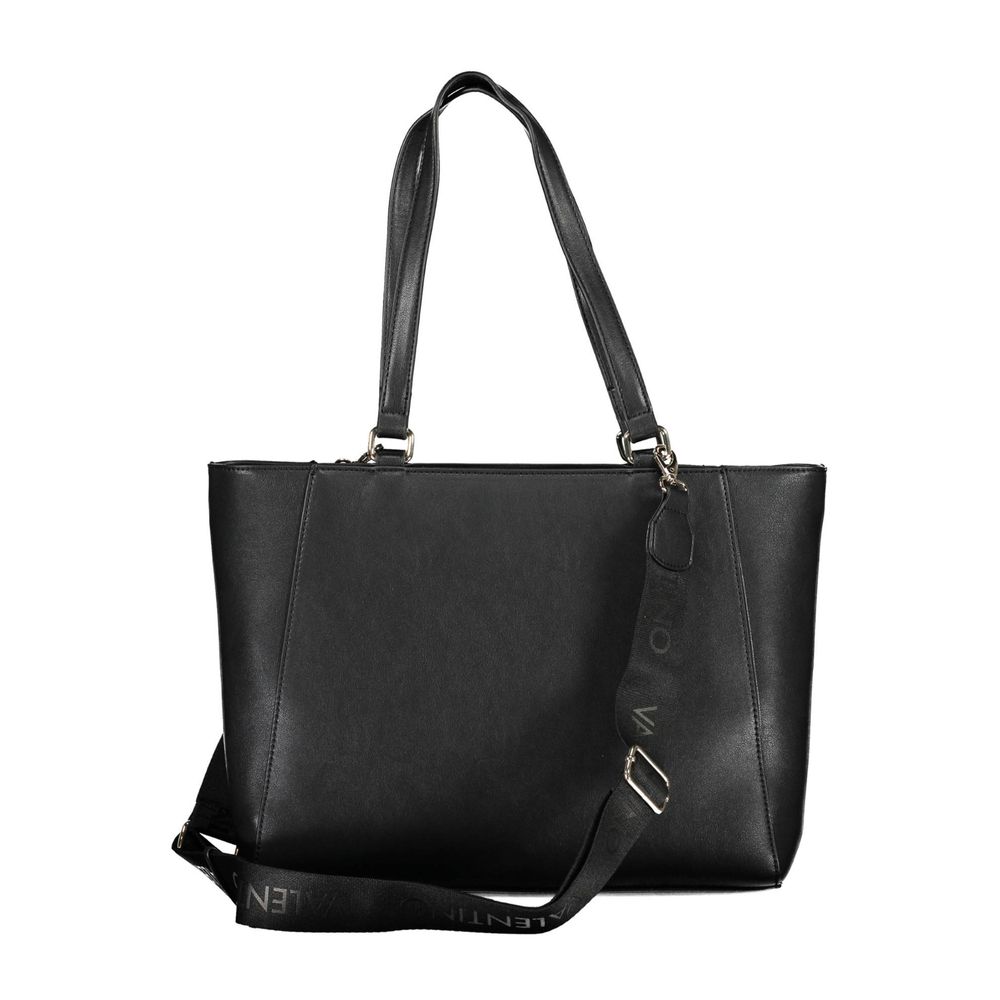 Valentino Bags Schwarze Polyethylen-Handtasche