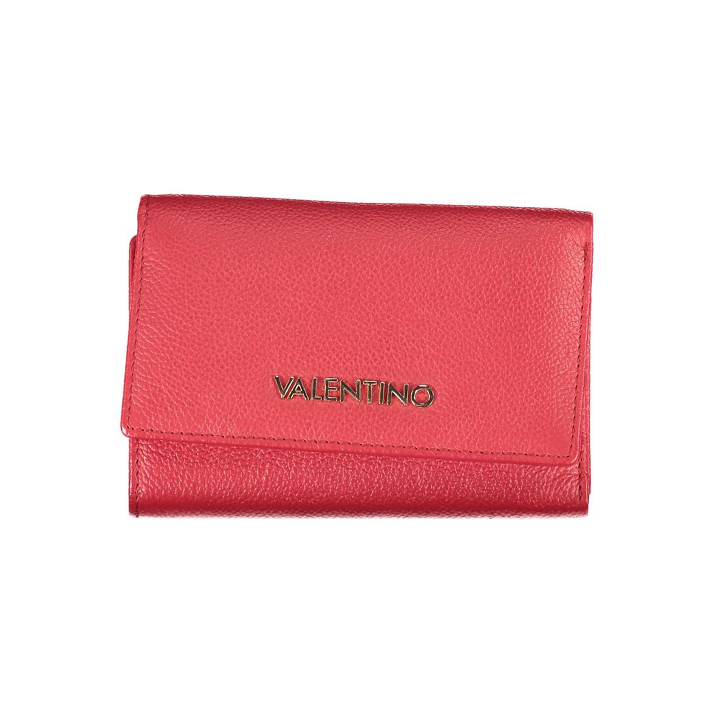 Valentino Bags Rotes Portemonnaie aus Polyethylen