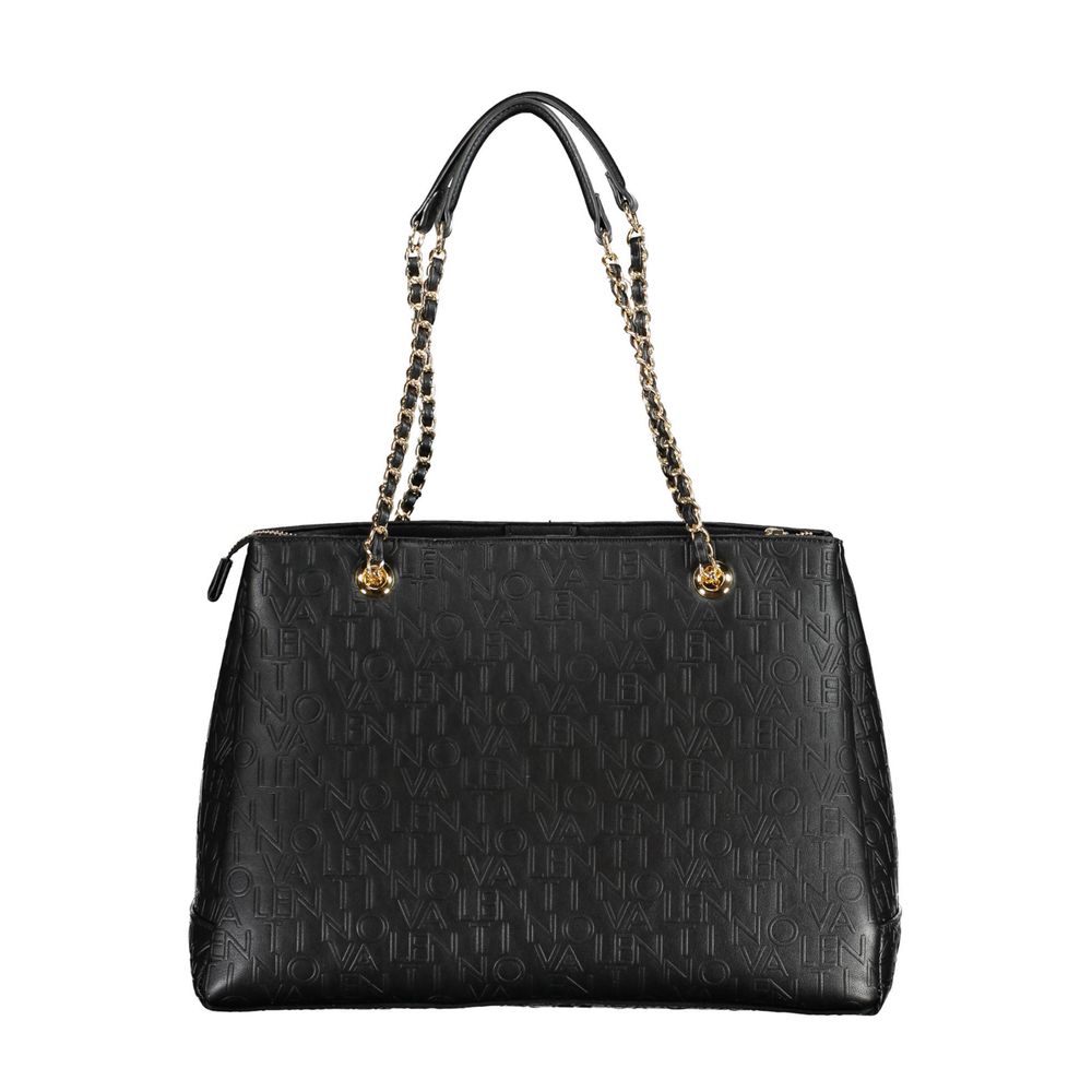 Valentino Bags Schwarze Polyethylen-Handtasche