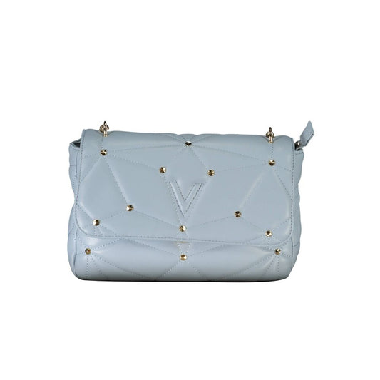 Valentino Bags Hellblaue Polyethylen-Handtasche