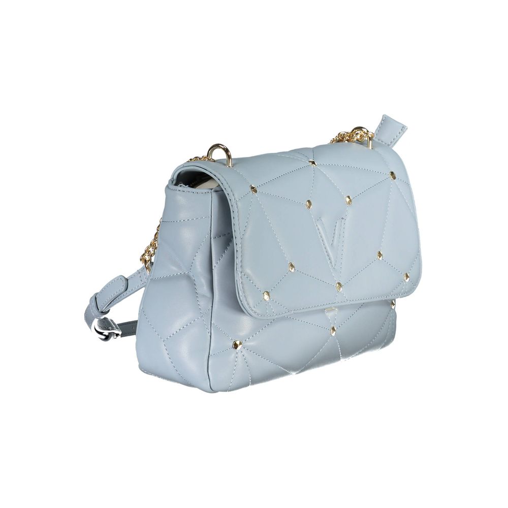 Valentino Bags Hellblaue Polyethylen-Handtasche