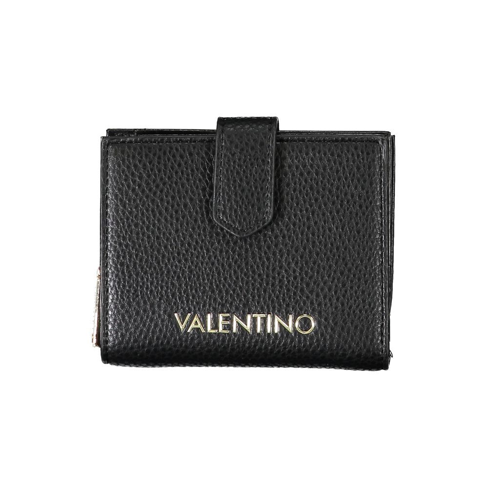 Valentino Bags Schwarzes Portemonnaie aus Polyethylen