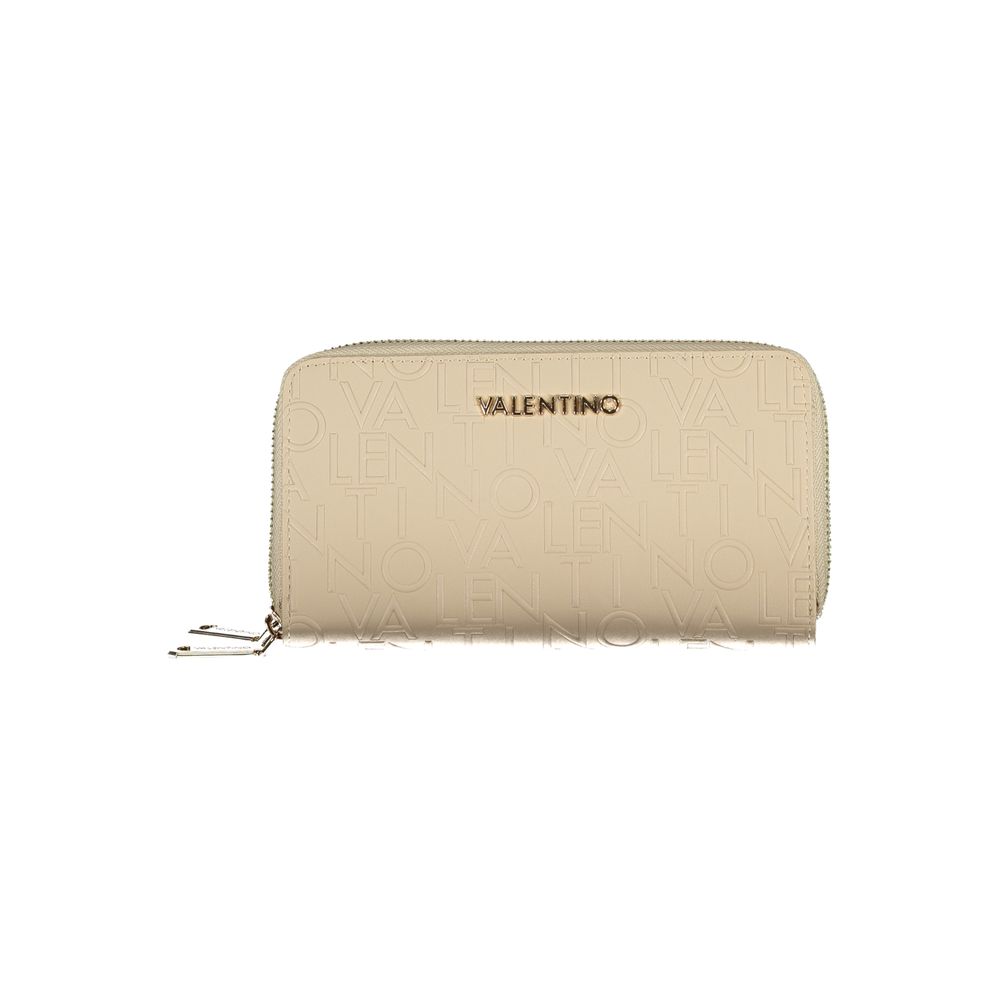 Valentino Bags Beige Polyethylen Brieftasche