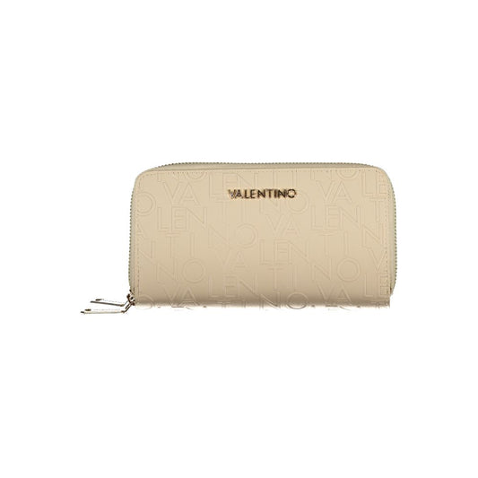 Valentino Bags Beige Polyethylen Brieftasche