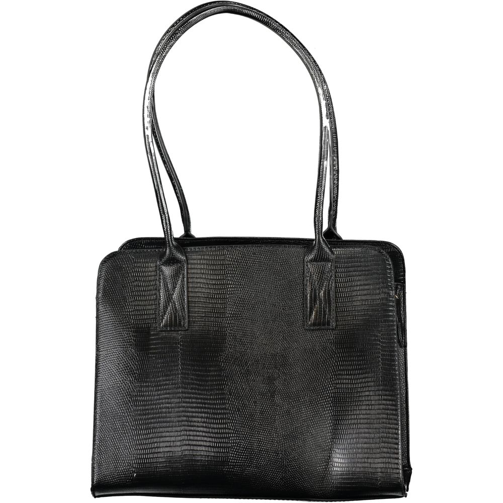 Valentino Bags Schwarze Polyethylen-Handtasche